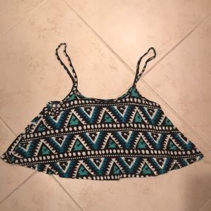 Rue21 Aztec Crop Top